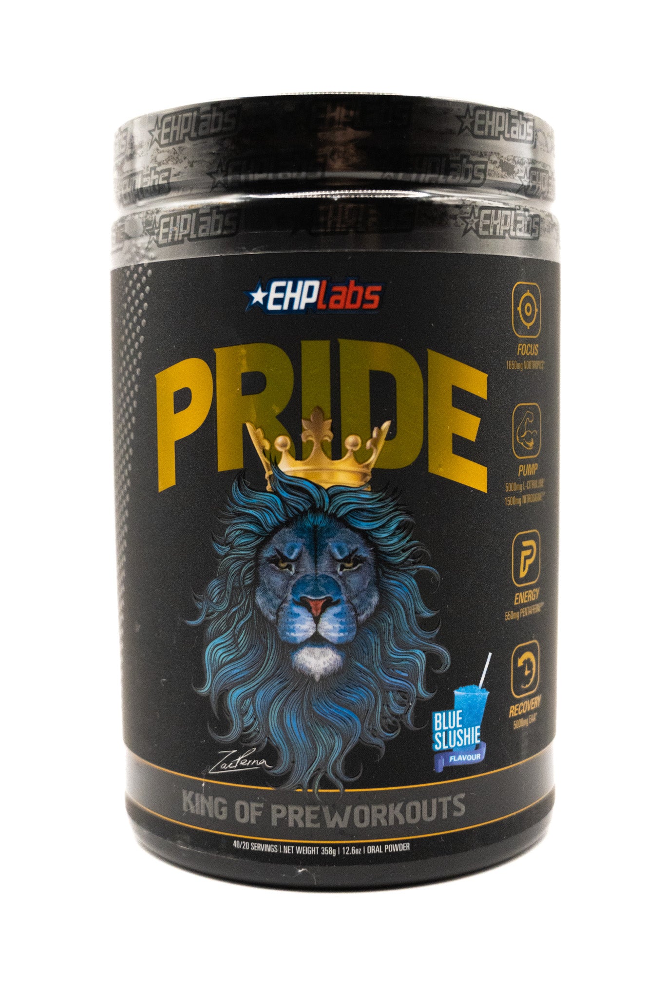 EHP Labs PRIDE Pre Workout - Blue Slushie
