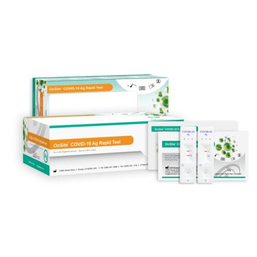 RAT Test Kit Box Of 5 Spartans Gym and Fitness