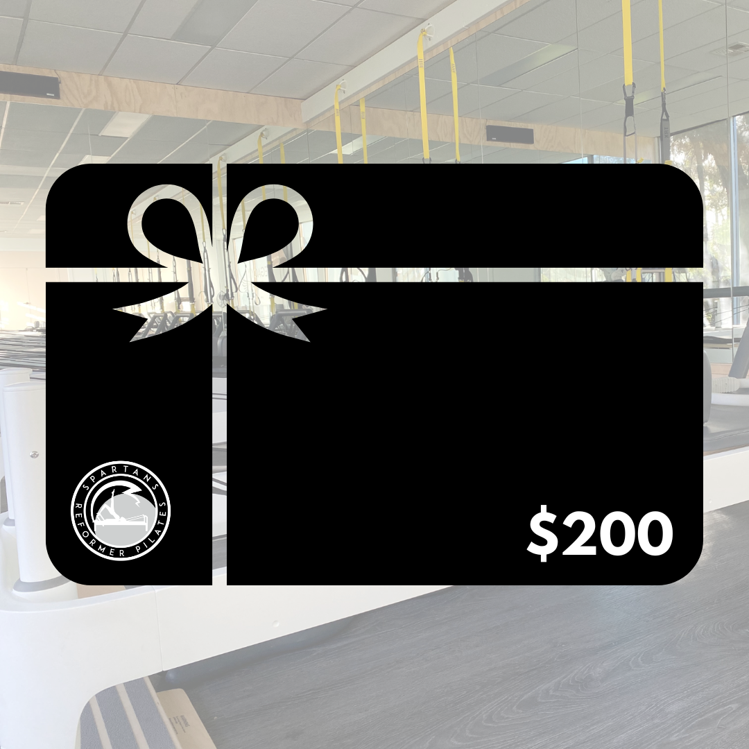 Spartans Reformer Pilates E-Gift Card