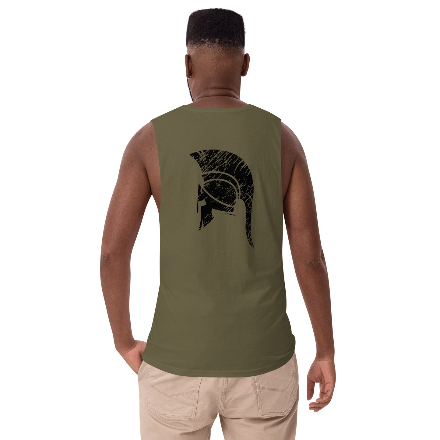 Men’s drop arm tank top