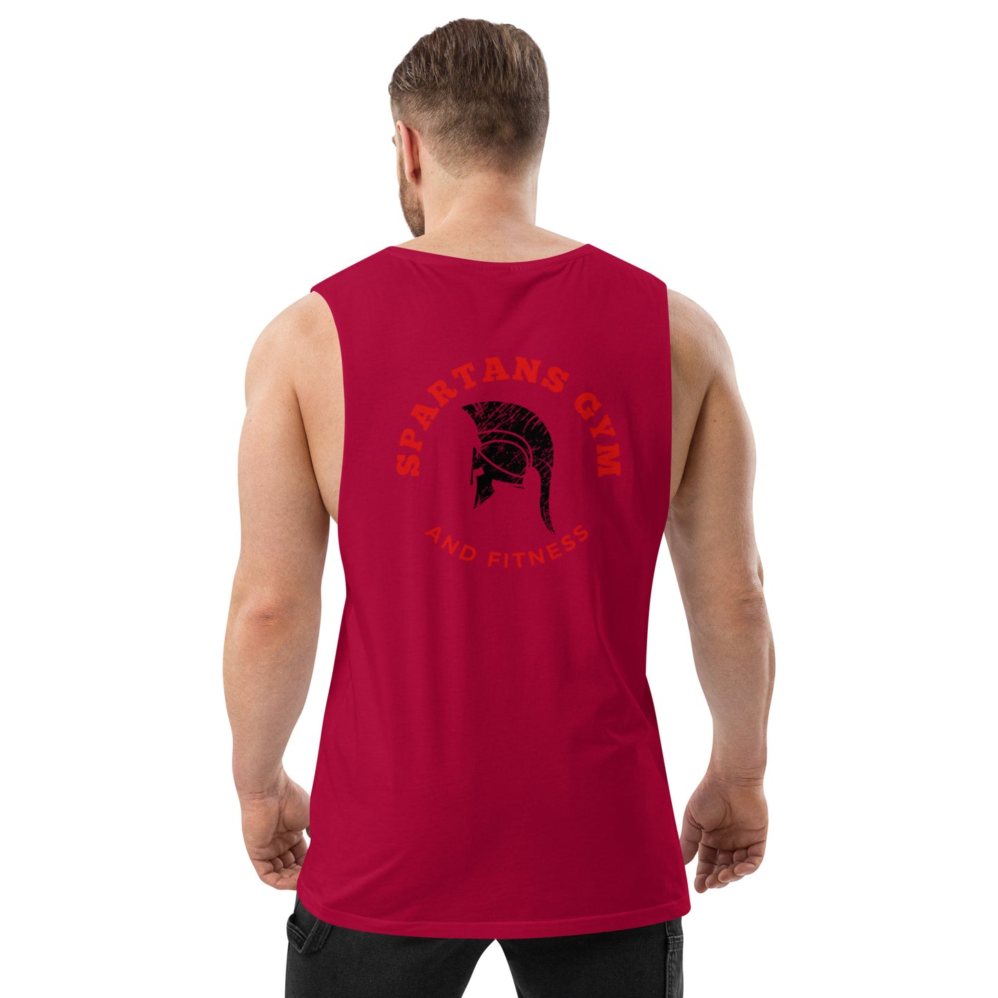 Men’s drop arm tank top