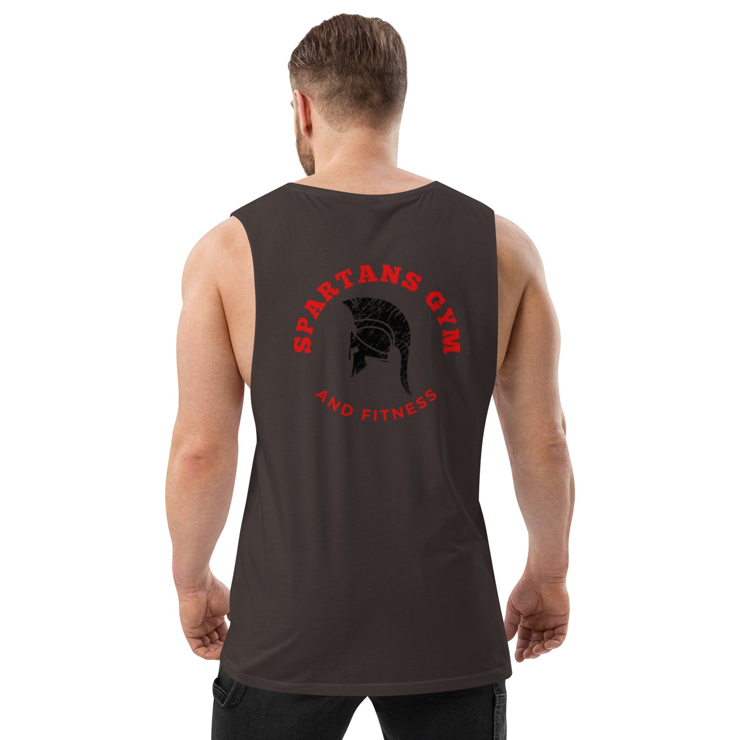 Men’s drop arm tank top