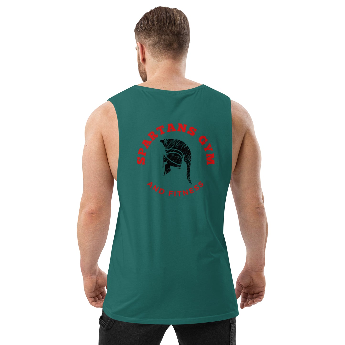 Men’s drop arm tank top