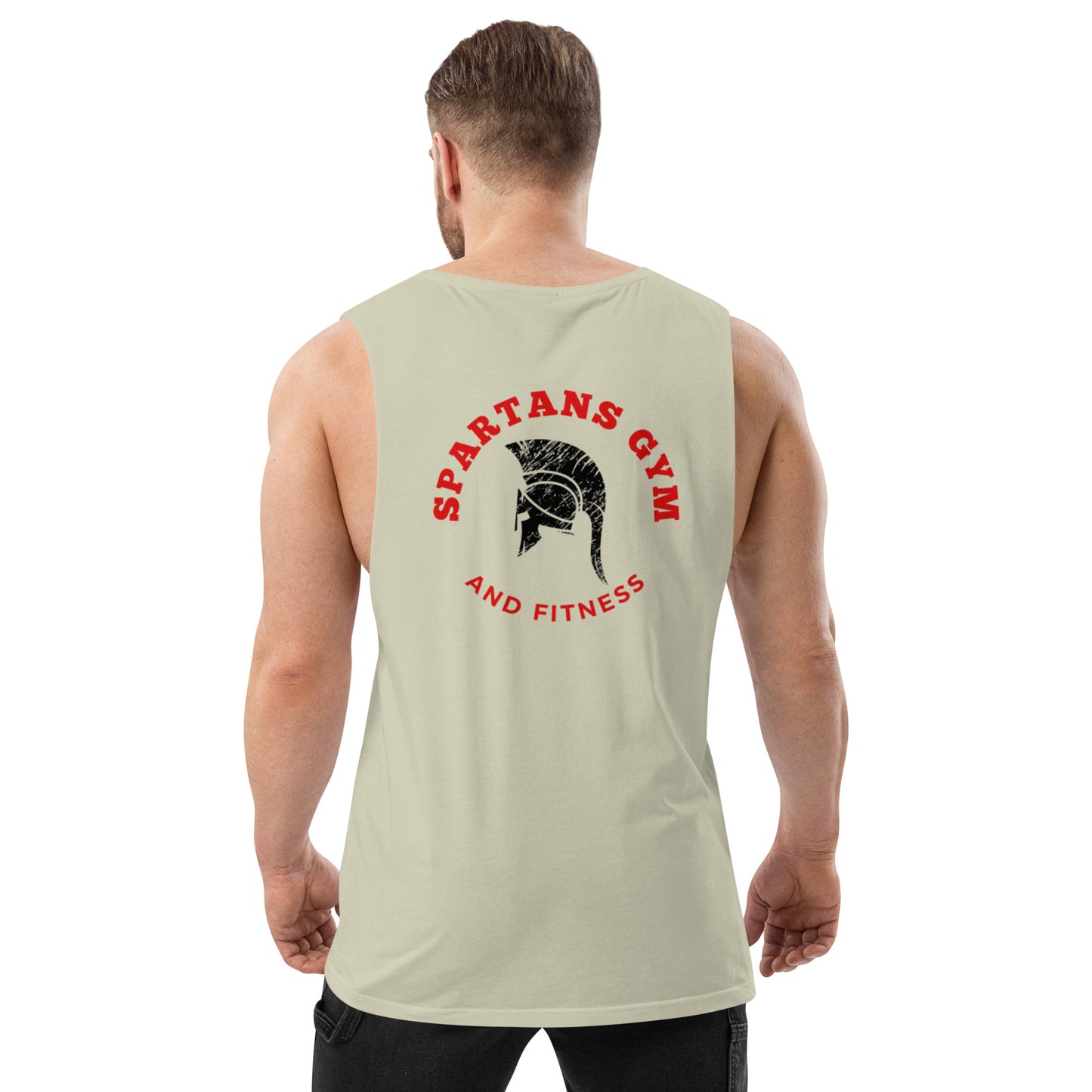 Men’s drop arm tank top