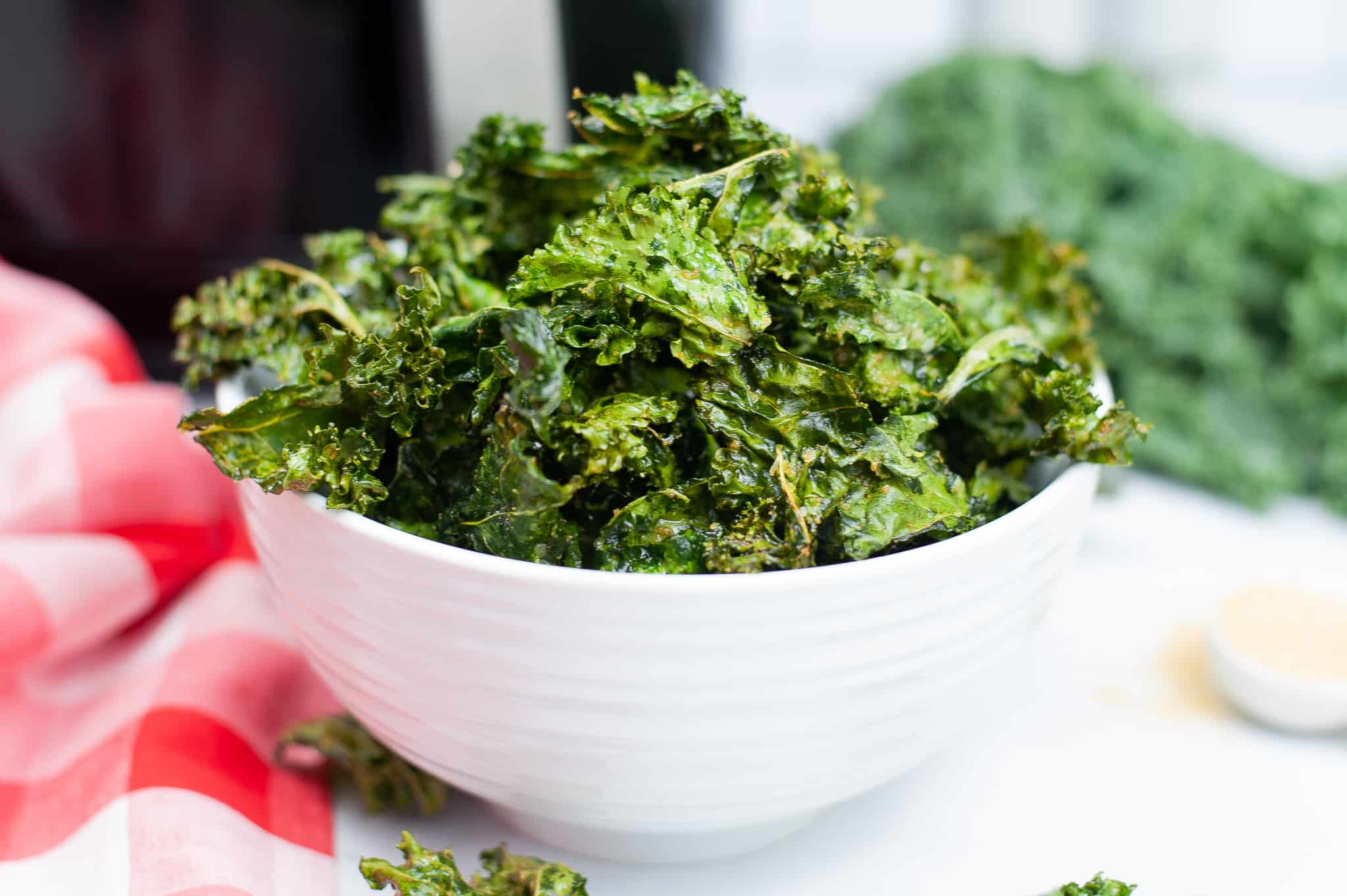 AIR FRYER KALE CHIPS Spartans Gym and Fitness