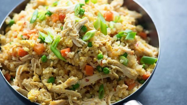 Cauliflower Chicken Fried “Rice” – Spartans Gym and Fitness