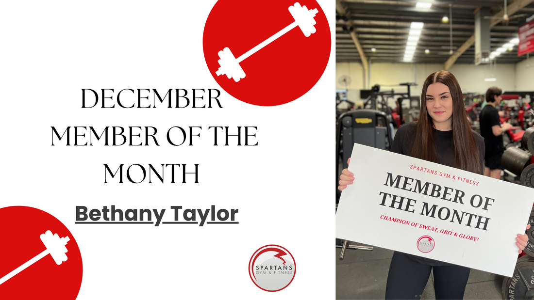 ⭐ MEMBER OF THE MONTH (December) - Bethany Taylor⭐