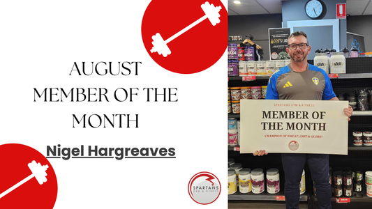 ⭐ MEMBER OF THE MONTH (August) -  Nigel Hargreaves⭐