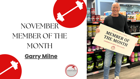 ⭐ MEMBER OF THE MONTH (November) -  Garry Milne ⭐