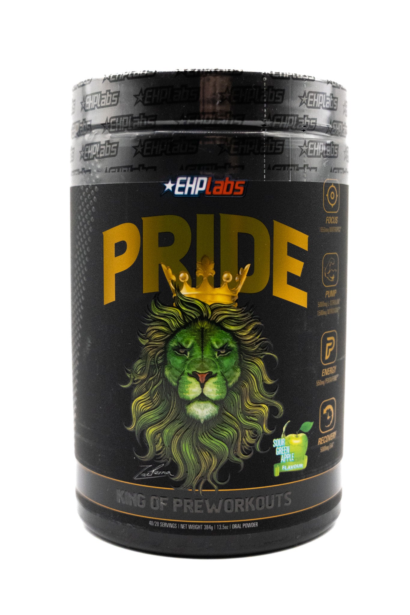 EHP Labs PRIDE Pre Workout - Sour Green Apple