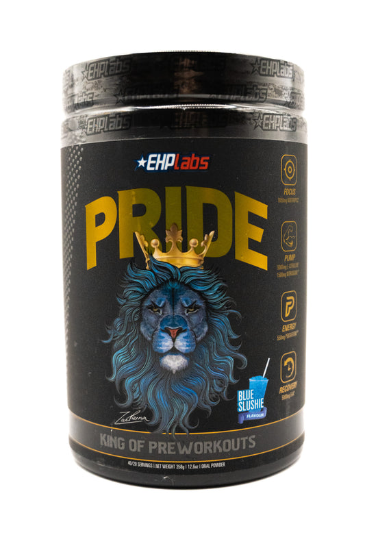 EHP Labs PRIDE Pre Workout - Blue Slushie